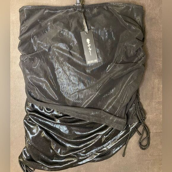 Poster Grl Sub Zero Ruched Mini Skirt - Picture 7 of 8